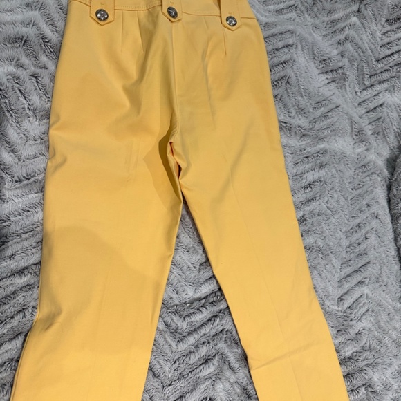 Jolie Button straight Lightweight Comfort Stretch Pant - Picture 4 of 4